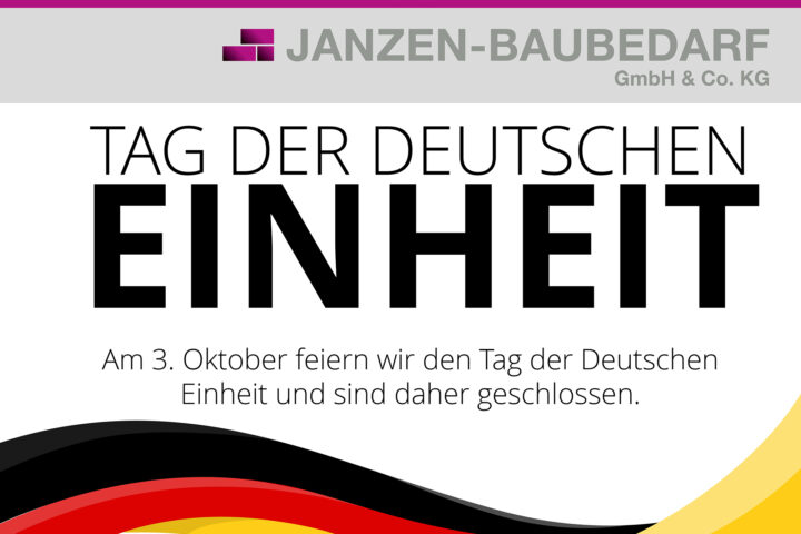 Tag der Deutschen Einheit am 3. Oktober 2024