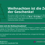 Weihnachtsaktion bei Janzen Baubedarf