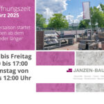 Öffnungszeiten 2025 ab März