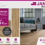 Designboden IRLAND in natürlicher Holzoptik im Wohnbereich – Abverkauf bei Janzen Baubedarf