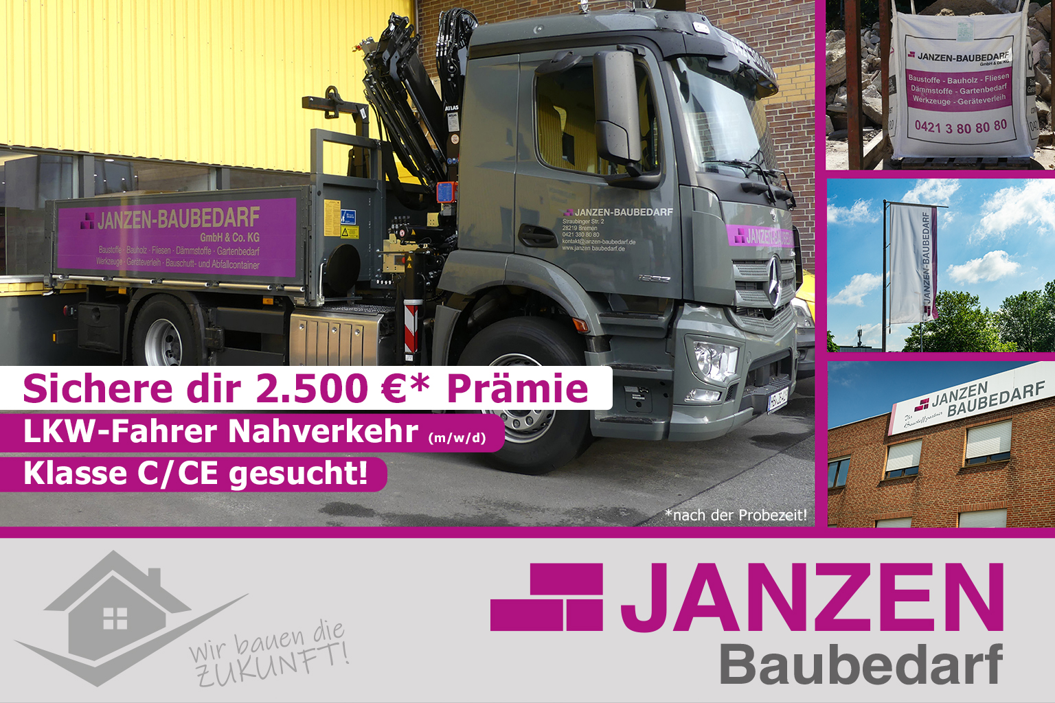 Jetzt direkt online bewerben: